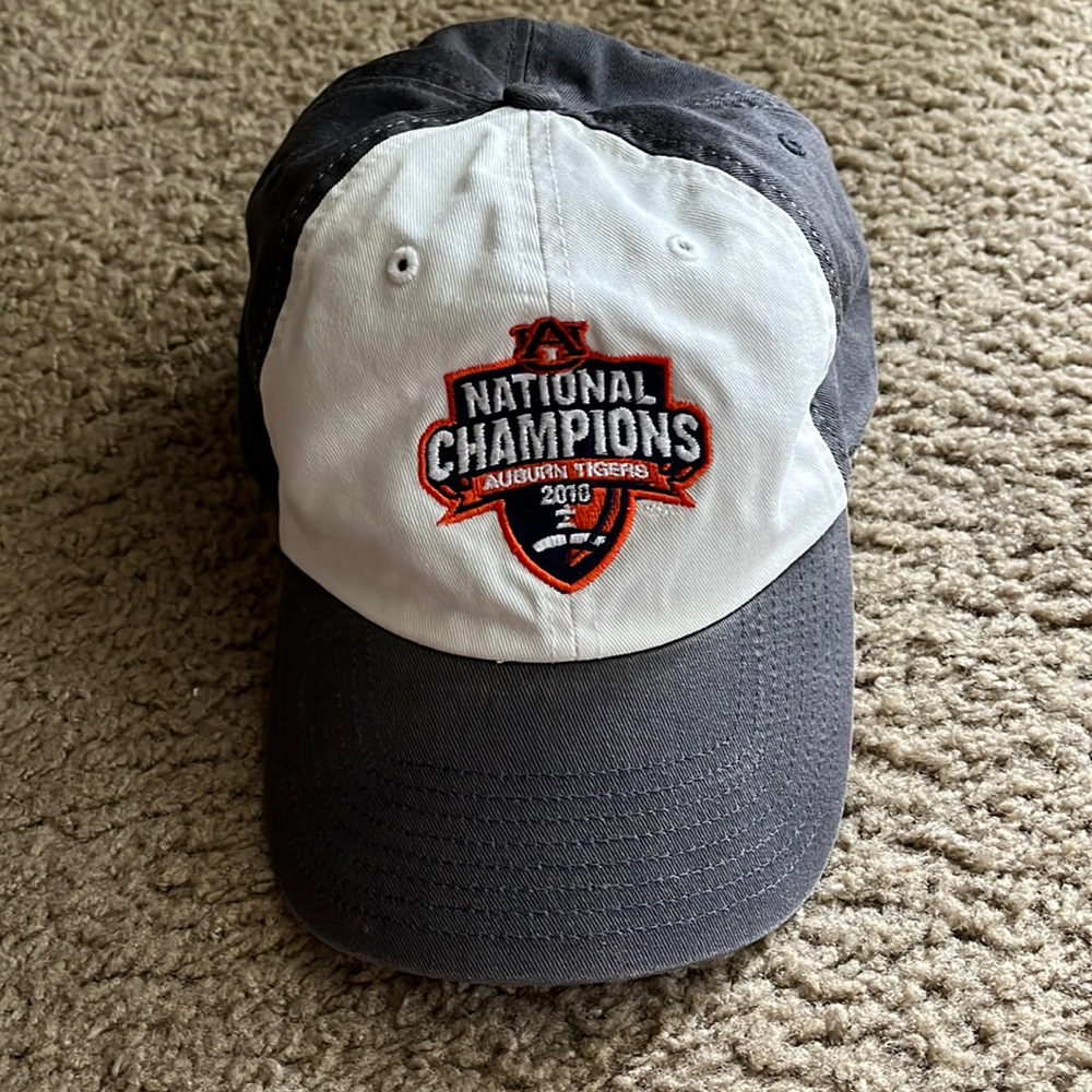 Auburn 2010 National Championship 47 brand cap hat